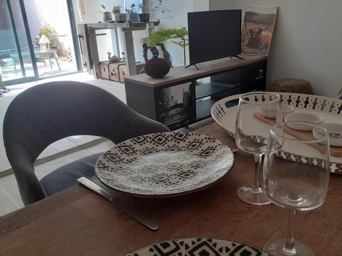 Loft Avec Clim, Parking Et Jardin Proche De La Mer Villa Sauvian Kültér fotó