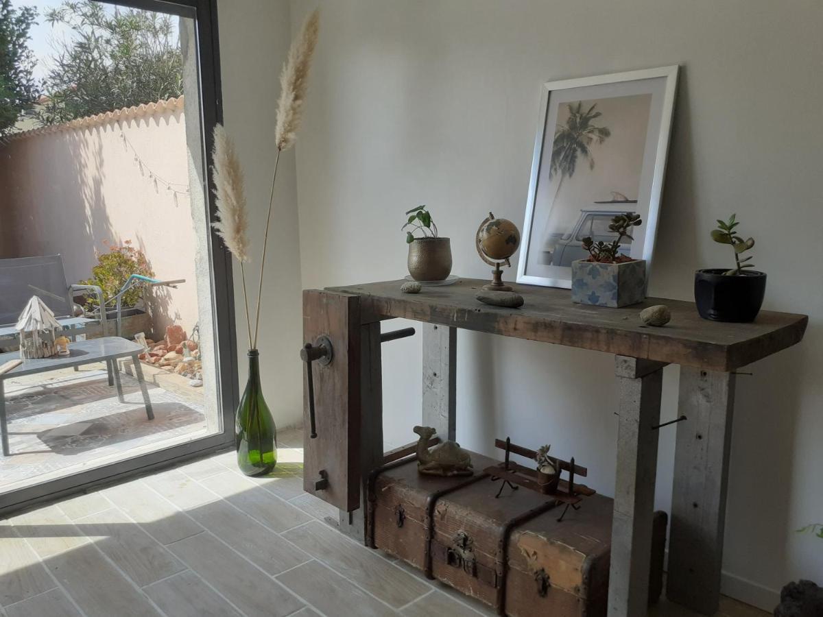 Loft Avec Clim, Parking Et Jardin Proche De La Mer Villa Sauvian Kültér fotó