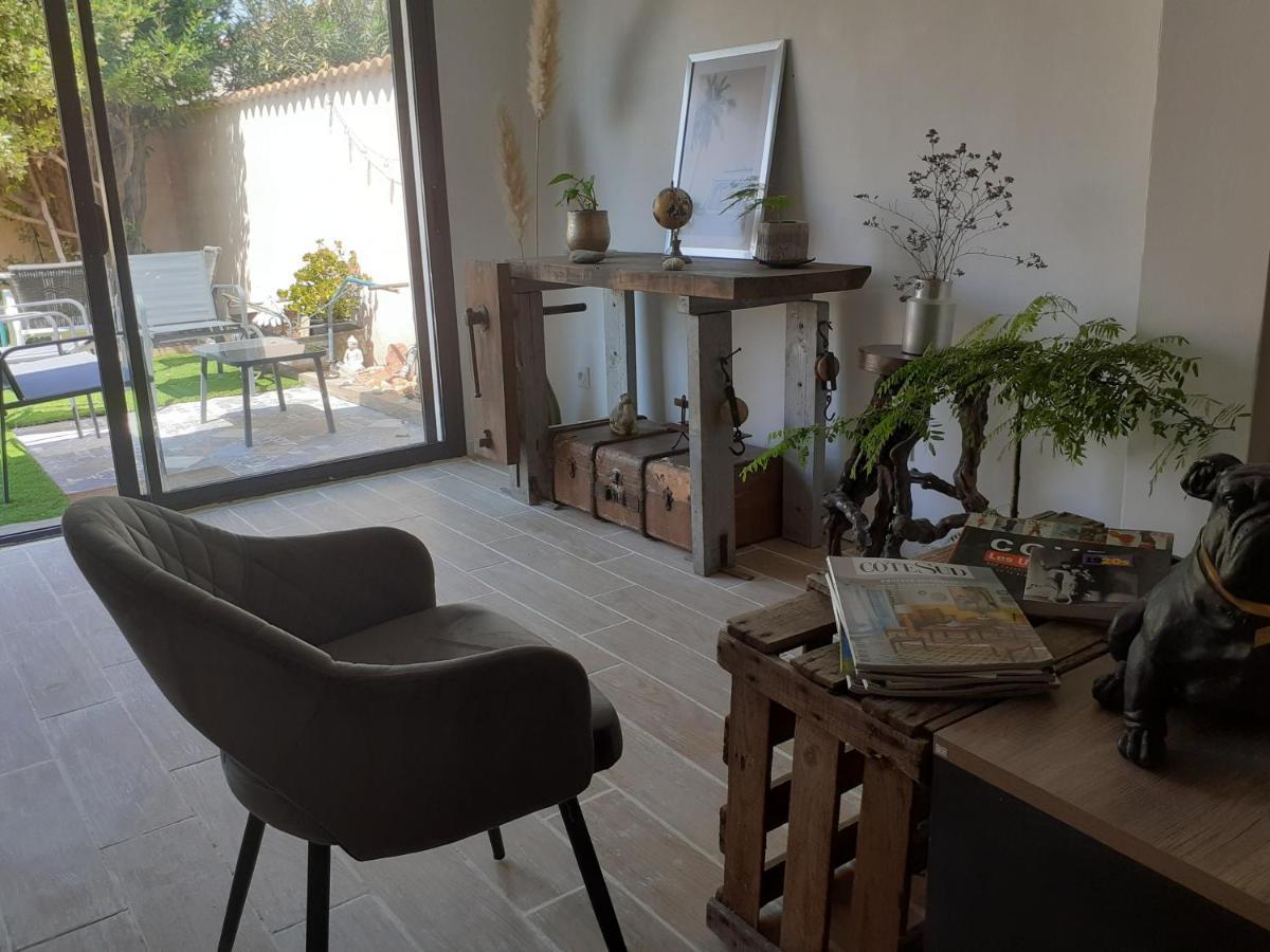 Loft Avec Clim, Parking Et Jardin Proche De La Mer Villa Sauvian Kültér fotó