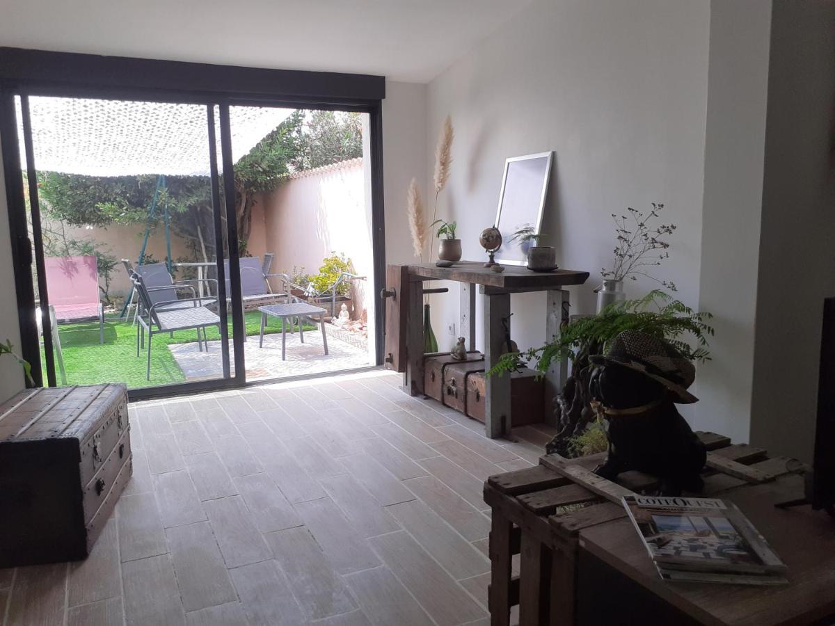 Loft Avec Clim, Parking Et Jardin Proche De La Mer Villa Sauvian Kültér fotó